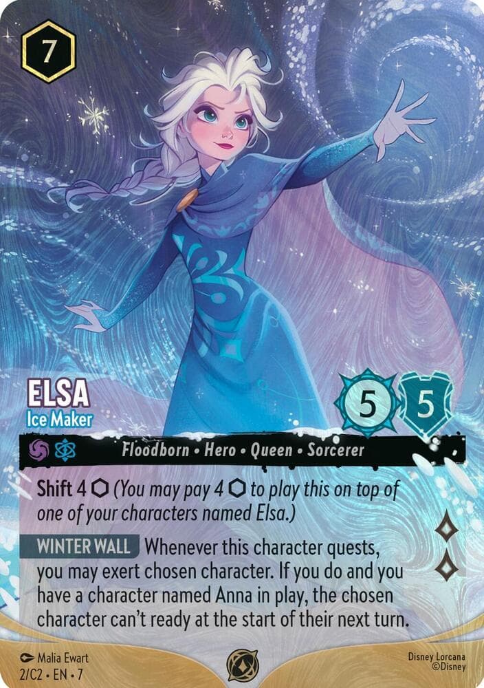 Disney Lorcana sample card