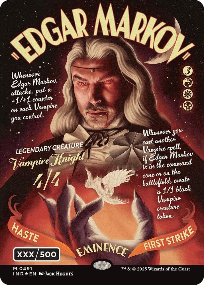 Magic sample card
