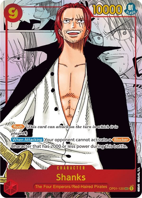 One Piece sample card