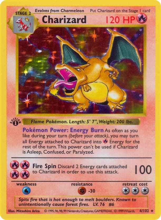 Pokémon sample card